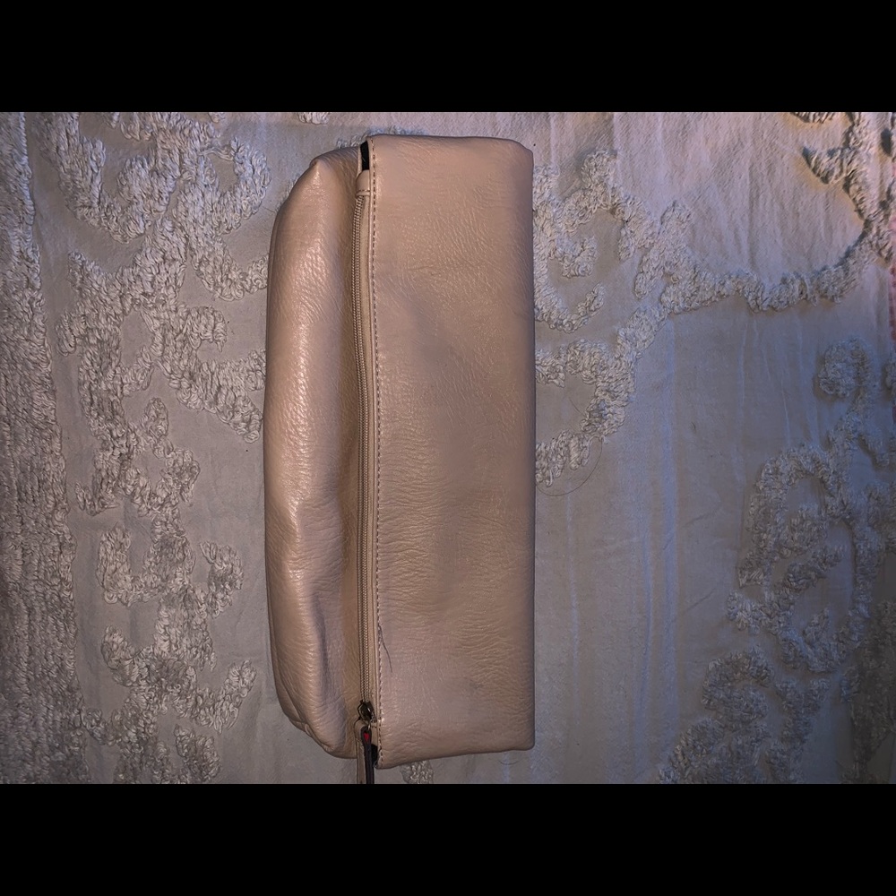 Free People Large Nude Clutch